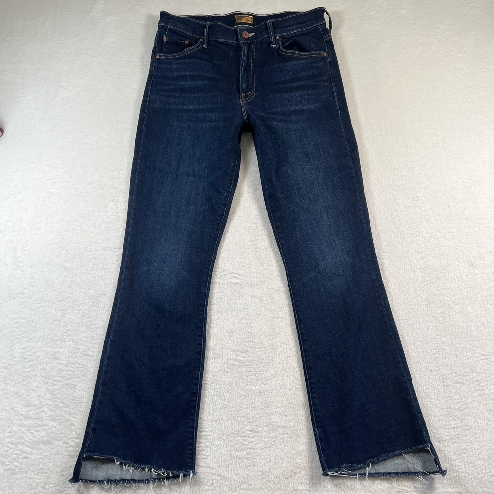 Women’s Dark Wash Blue Straight Jeans